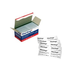 Alcohol Prep Swabs x 100